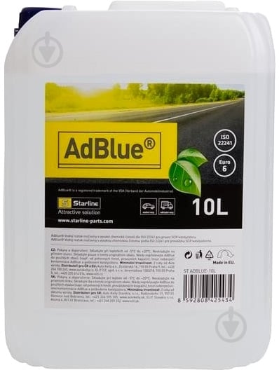 Жидкость STARLINE Adblue ST ADBLUE-10L 10000 мл - фото 1