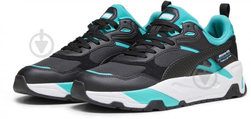 Кроссовки мужские демисезонные Puma MAPF1 TRINITY 30795202 р.44 черные - фото 3