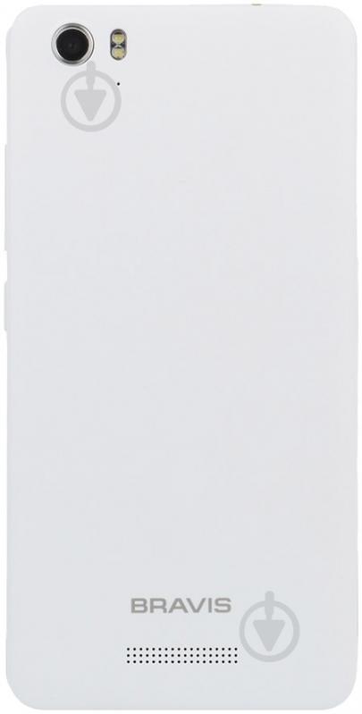 Смартфон Bravis TREND 1/8GB white - фото 2