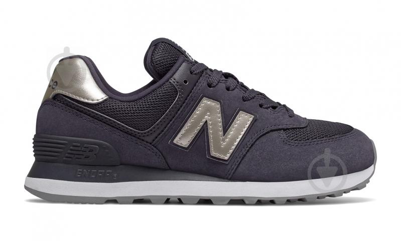 Кросівки жіночі New Balance WL574WNM р.36,5 сині - фото 1