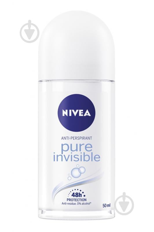 Антиперспірант для жінок Nivea Невидимий захист 50 мл - фото 1