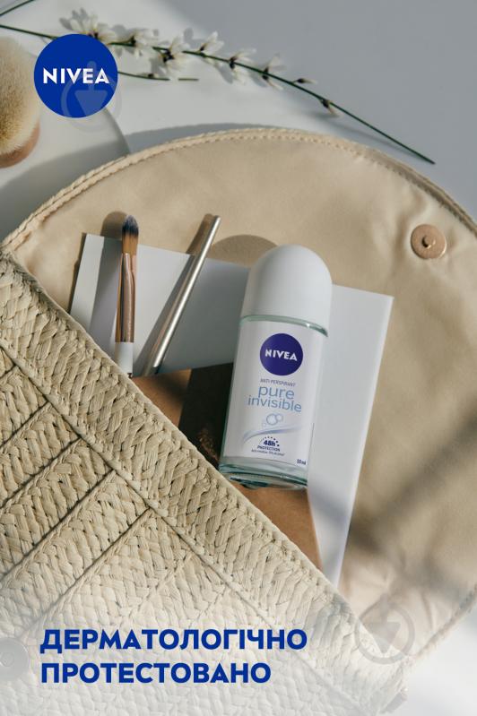 Антиперспірант для жінок Nivea Невидимий захист 50 мл - фото 5