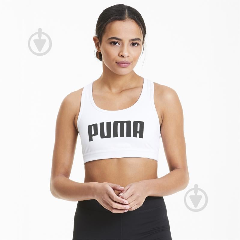 Бра Puma 4Keeps Bra M 51915802 р.M білий - фото 3