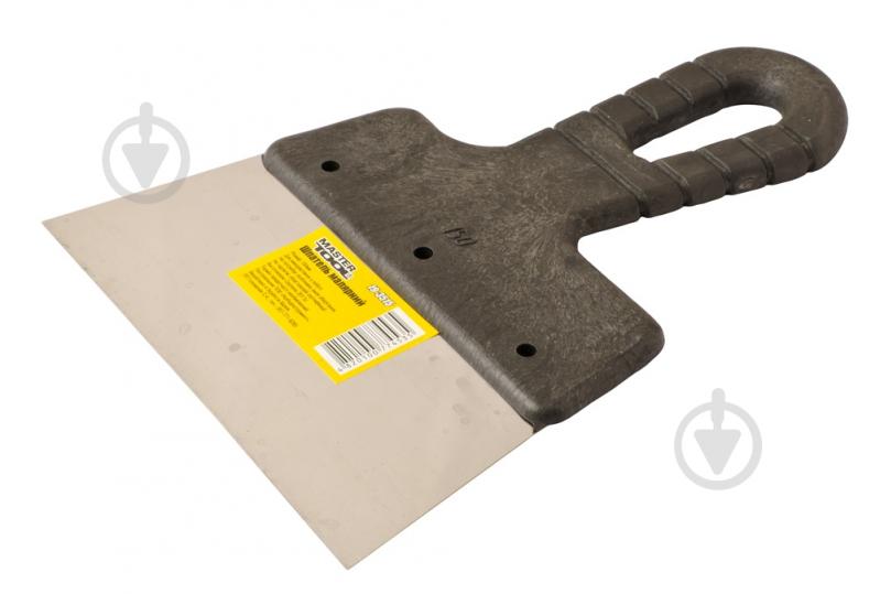 Шпатель 150 мм малярний MasterTool 19-3515 - фото 1 Шпатель 150 мм малярний MasterTool 19-3515 - фото 1