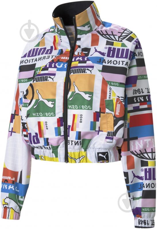 Джемпер Puma PI AOP Woven Track Jacket 53024202 р. XS різнокольоровий - фото 2