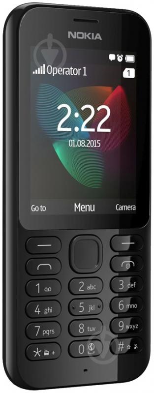Мобильный телефон Nokia 222 Dual Sim black A00026178 - фото 3
