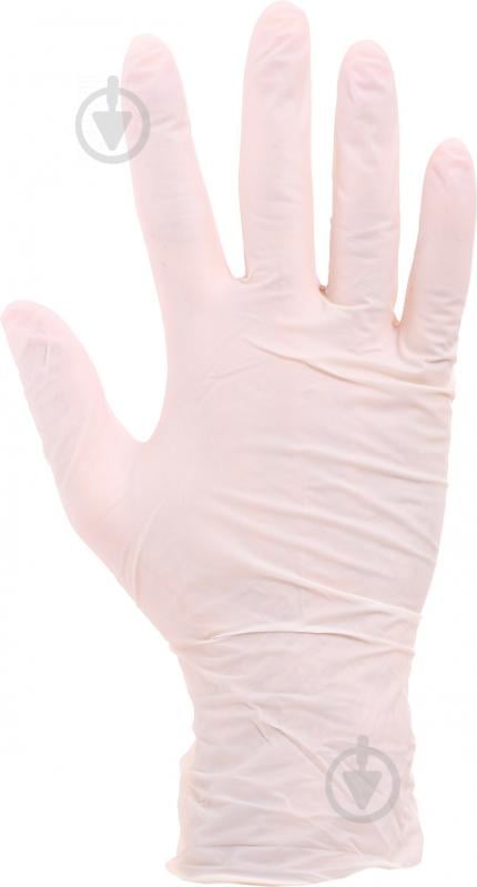 Перчатки одноразовые Medico Dr.White Classic с покрытием латекс S (7) 2739013 - фото 2