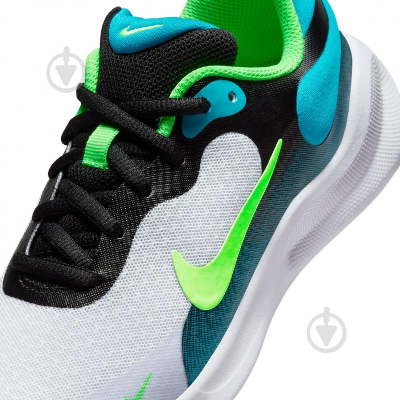 Кроссовки детские демисезонные Nike REVOLUTION 7 FB7689-005 р.39 зеленые - фото 9