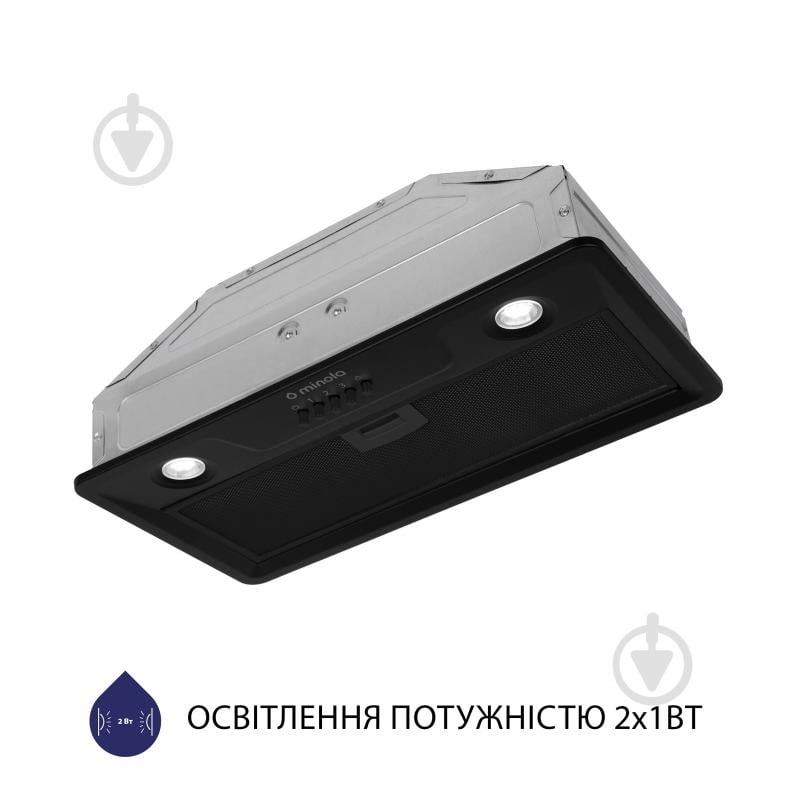 Вытяжка Minola HBI 52022 BL 700 LED полновстраиваемая - фото 5