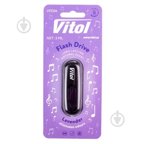 Ароматизатор на дефлектор Vitol Lavender VFD04 - фото 1