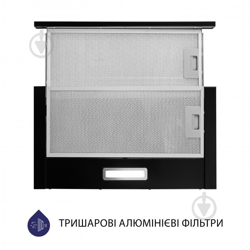 Витяжка Minola HTL 514 BL LED телескопічна - фото 3