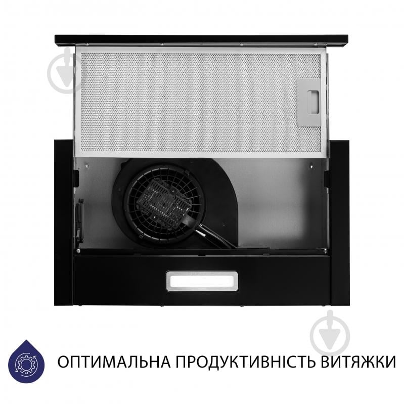 Витяжка Minola HTL 514 BL LED телескопічна - фото 4