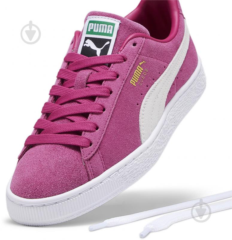 Кросівки чоловічі демісезонні Puma SUEDE CLASSIC XXI 37491586 р.40,5 рожеві - фото 5