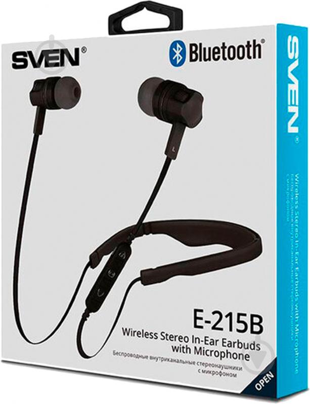 Наушники Sven E-215B (850227) Bluetooth - фото 5 Наушники Sven E-215B (850227) Bluetooth - фото 5