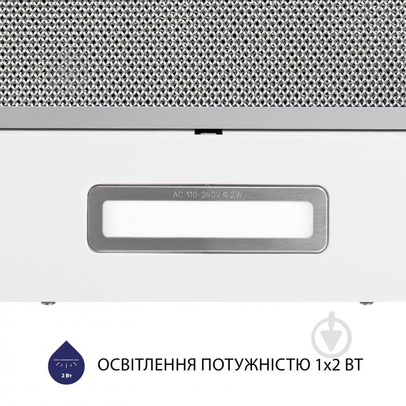 Витяжка Minola HTL 514 WH LED телескопічна - фото 6