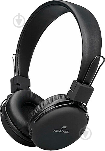 Bluetooth-гарнітура Real-el GD-840 black (EL124100024) - фото 1