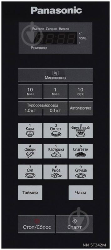 Мікрохвильова піч Panasonic NN-ST342MZPE - фото 2