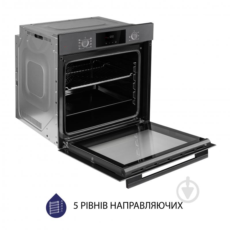 Духова шафа Minola EOD 6804 Platinum Gray - фото 8