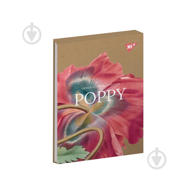 Блокнот YES Vintage flower В6/80 - фото 1