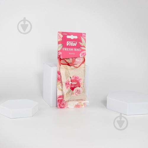 Ароматизатор подвесной Vitol Rose VFB04 - фото 2 Ароматизатор подвесной Vitol Rose VFB04 - фото 2