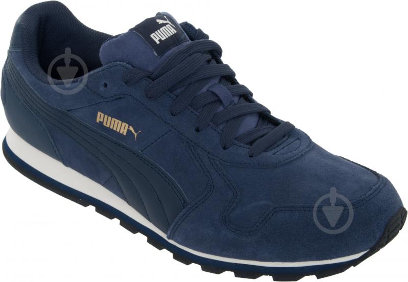 Кросівки літні Puma ST Runner SD 35912804 р.37,5 темно-сині - фото 3