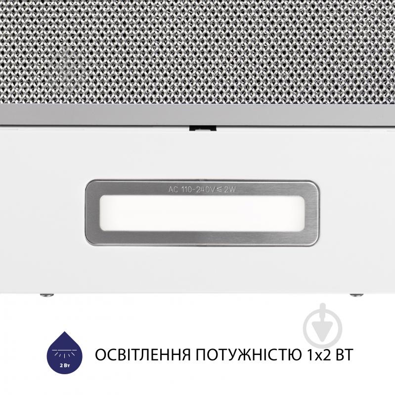 Витяжка Minola HTL 614 WH LED телескопічна - фото 6