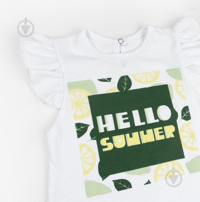 Комплект для девочек Dexter`s Lime р.110 белый d127лм - фото 3 Комплект для девочек Dexter`s Lime р.110 белый d127лм - фото 3