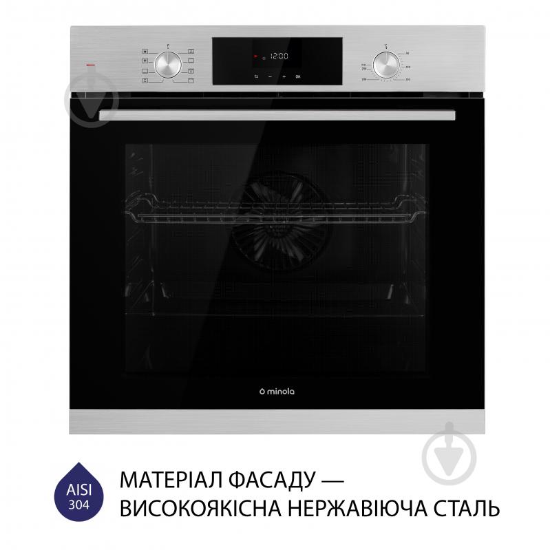 Духовой шкаф Minola EOD 6804 INOX - фото 2