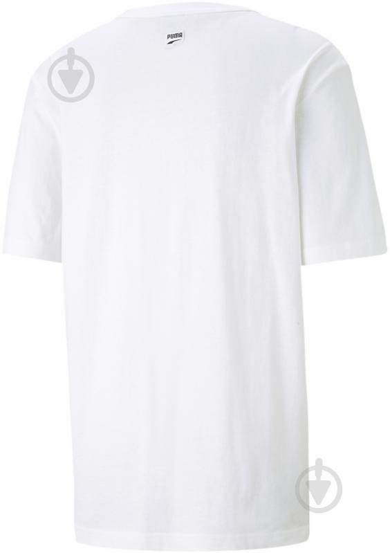 Футболка Puma Downtown Graphic Tee 53089902 р.M белый - фото 3 Футболка Puma Downtown Graphic Tee 53089902 р.M белый - фото 3