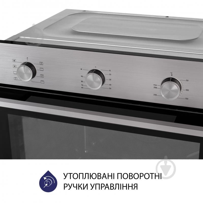 Духовой шкаф Minola EO 684 INOX электрический встраиваемый - фото 5