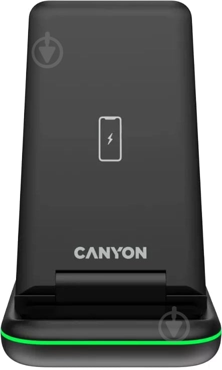 Беспроводное зарядное устройство Canyon WS-304 3 в 1 QI - фото 1