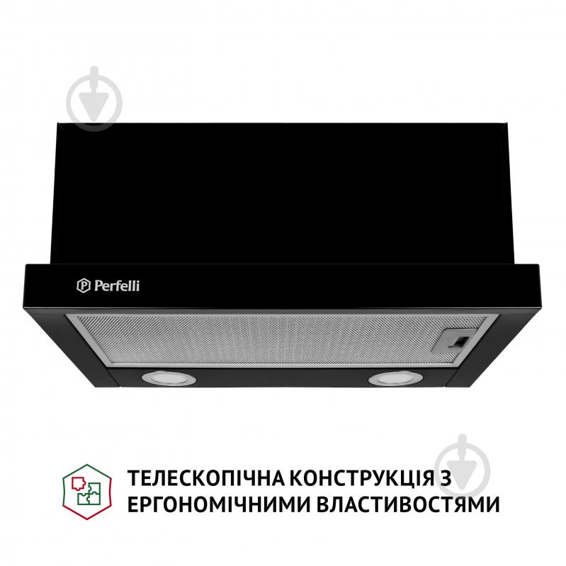 Вытяжка Perfelli TL 5212 BL 700 LED телескопическая - фото 2