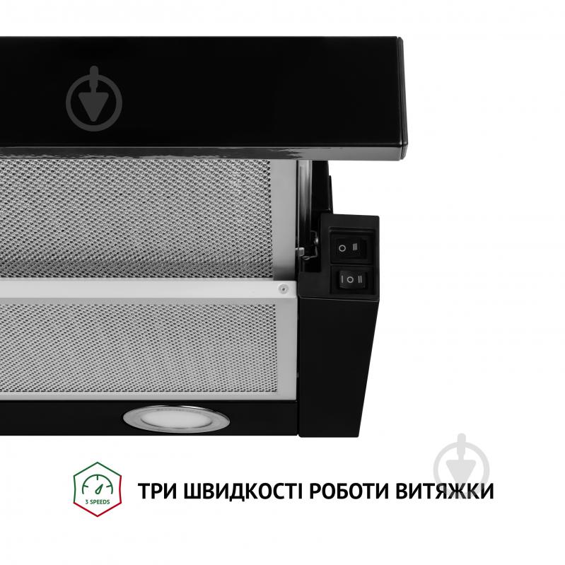 Вытяжка Perfelli TL 5212 BL 700 LED телескопическая - фото 6