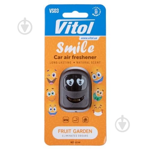 Ароматизатор на дефлектор Vitol Fruit Garden VS03 - фото 1