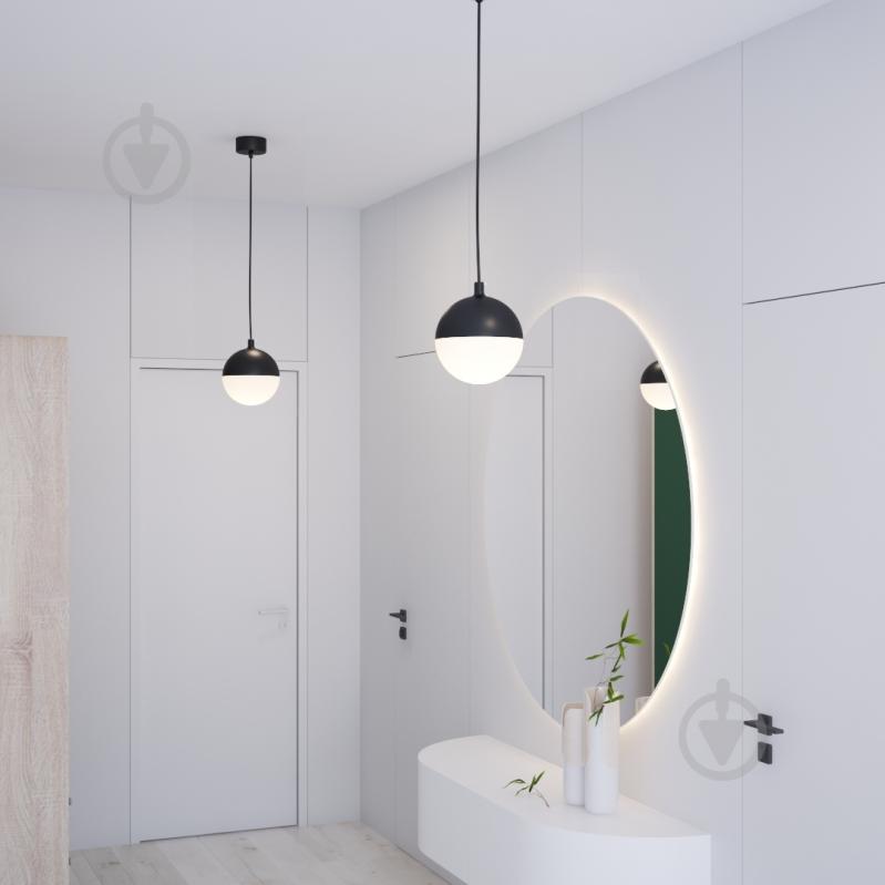 ВІТРИНА! Підвіс Hopfen LED 1x7 Вт чорний KUGEL 7W 4000K BK - фото 4 ВІТРИНА! Підвіс Hopfen LED 1x7 Вт чорний KUGEL 7W 4000K BK - фото 4