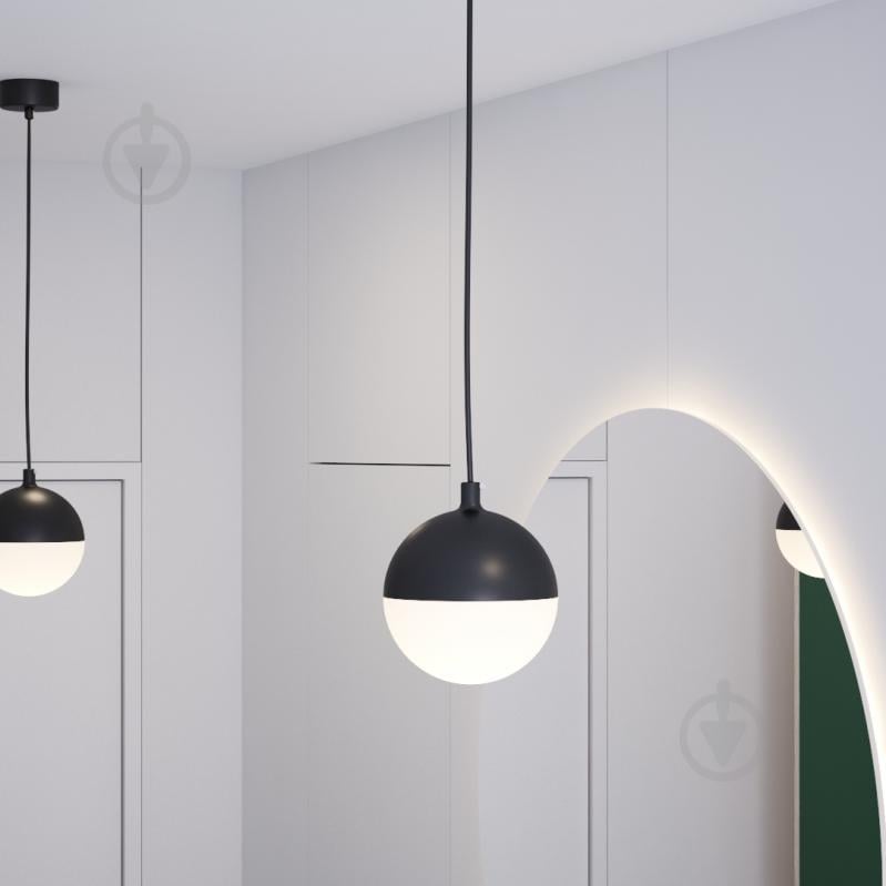 ВІТРИНА! Підвіс Hopfen LED 1x7 Вт чорний KUGEL 7W 4000K BK - фото 5 ВІТРИНА! Підвіс Hopfen LED 1x7 Вт чорний KUGEL 7W 4000K BK - фото 5