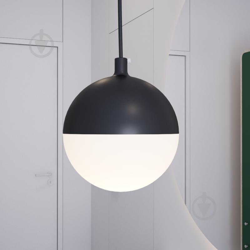 ВІТРИНА! Підвіс Hopfen LED 1x7 Вт чорний KUGEL 7W 4000K BK - фото 7 ВІТРИНА! Підвіс Hopfen LED 1x7 Вт чорний KUGEL 7W 4000K BK - фото 7