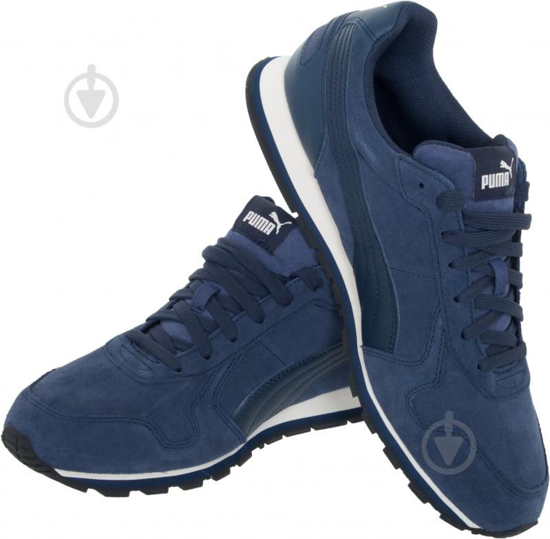 Кроссовки летние Puma ST Runner SD 35912804 р.44,5 темно-синие - фото 1