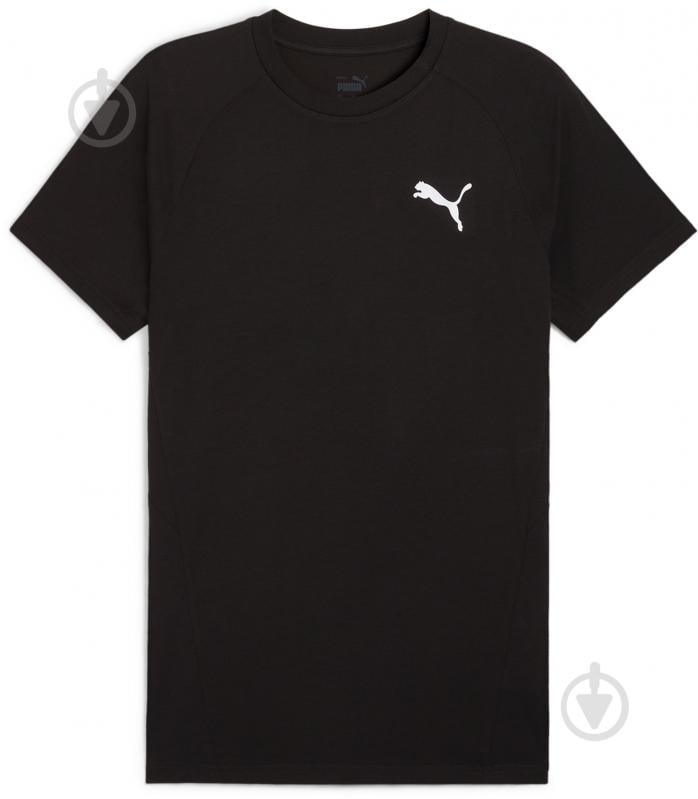 Футболка Puma EVOSTRIPE Tee 68169701 р.XL черный - фото 1 Футболка Puma EVOSTRIPE Tee 68169701 р.XL черный - фото 1