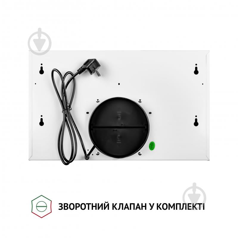 Витяжка Perfelli TL 5212 WH 700 LED телескопічна - фото 9