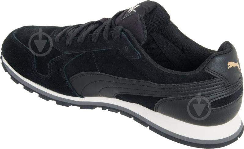 Кроссовки летние Puma ST Runner SD 35912801 р.37,5 черные - фото 4