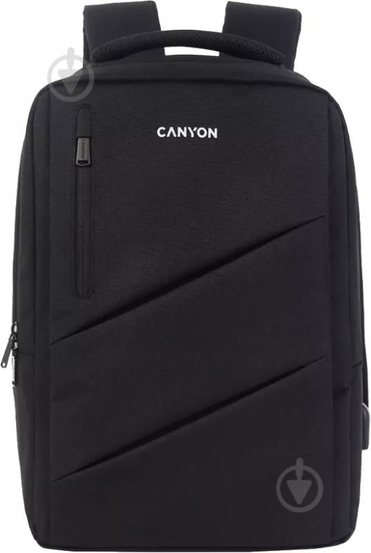 Сумка для ноутбука Canyon BPE-5 Urban 15.6" black (CNS-BPE5B1) - фото 1