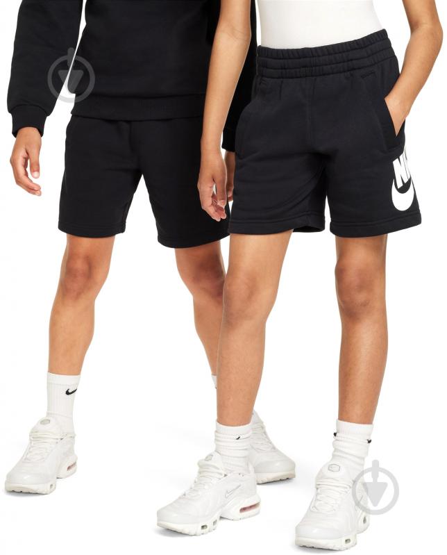 Шорты Nike K NS CLUB FT SHORT HBR FD2997-010 р. XL черный - фото 6