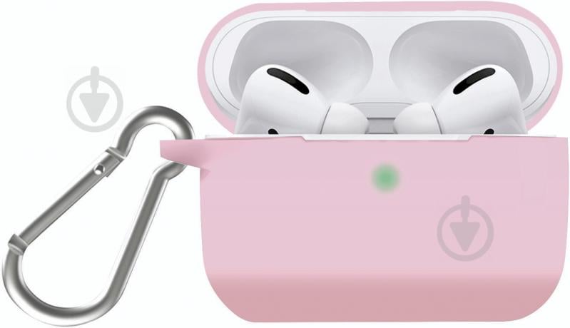 Чохол для навушників Promate Silicase-Pro для Apple AirPods Pro pink (silicase-pro.pink) - фото 1