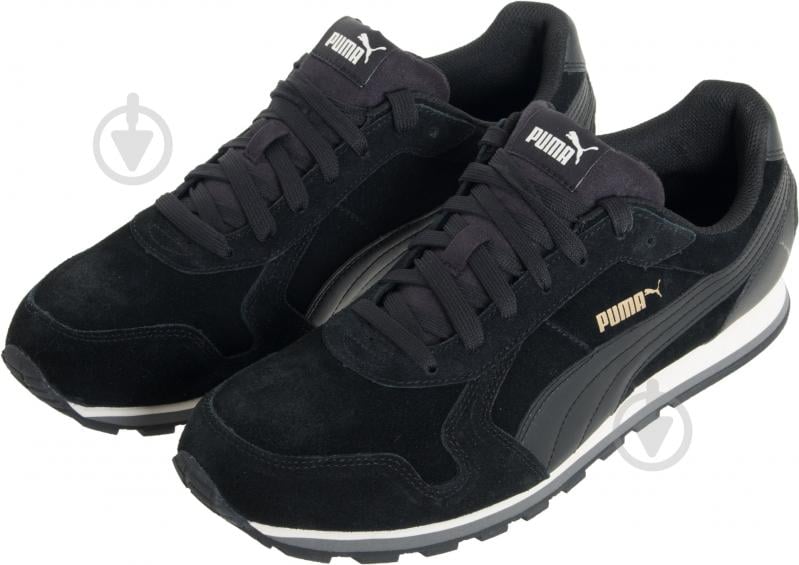 Кроссовки летние Puma ST Runner SD 35912801 р.41 черные - фото 2