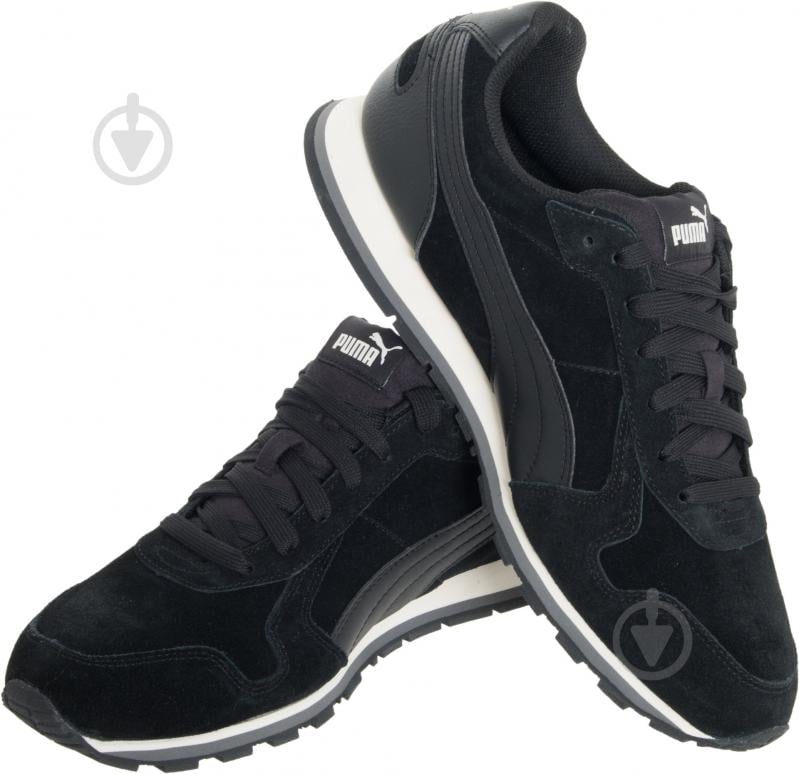 Кроссовки летние Puma ST Runner SD 35912801 р.42 черные - фото 1