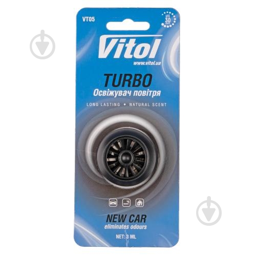 Ароматизатор на дефлектор Vitol New car VT05 - фото 1