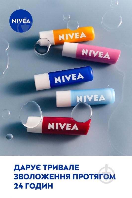 Бальзам для губ Nivea Базовий догляд 4,8 мл - фото 6