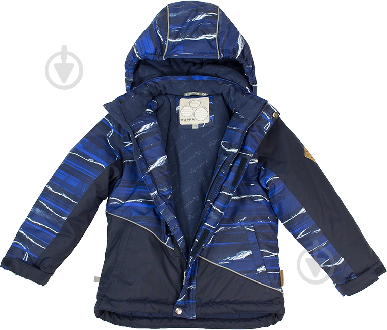 Куртка детская унисекс HUPPA Alex 1 р.128 синий 82686 - фото 4