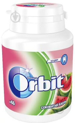 Жевательная резинка Orbit Bottle Сочный арбуз - фото 1